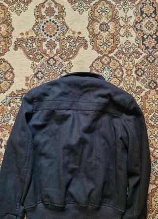 Фирменная шерстяная куртка пальто бушлат h&amp;m,размер м.2 фото