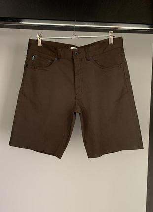 Шорти moschino jeans brown shorts vintage2 фото