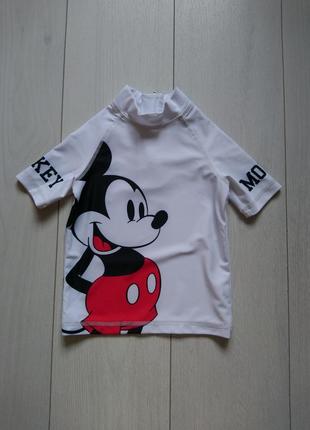 Футболка для плавания с защитой от солнца mickey mouse