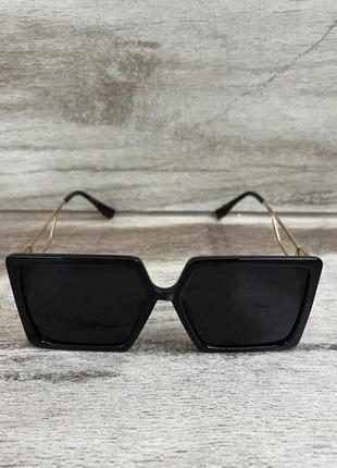 Сонцезахисні окуляри очки диор чорні