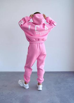 Спортивний костюм дорога турецька трьохнитка «піньє»( м'яка, тепла, не кашлатиться, не линяє), манжет з рібани на рукавах та внизу кофти.