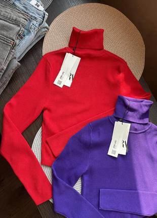Укорочений светр zara 4