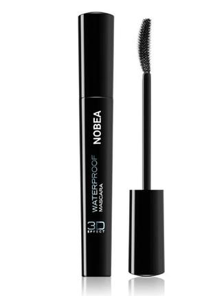 Nobea festive 3d waterproof mascara водостійка об'ємна туш для вій, 8 мл