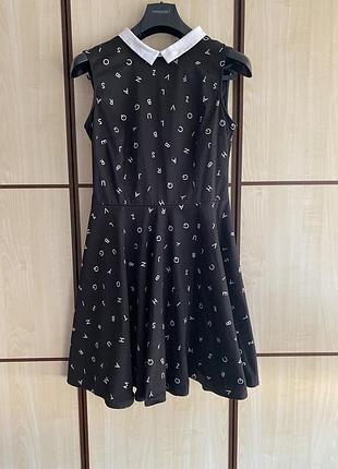 Платье миди коттоновое