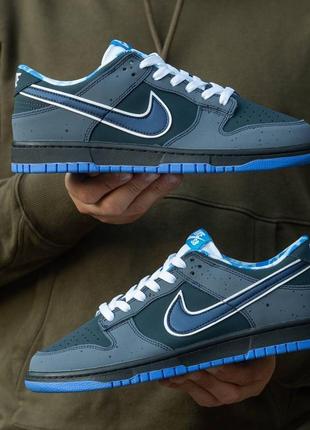 Кроссовки в стиле nike sb dunk blue lobster премиум мужские кроссовки из топовых материалов найки люксовые стильные