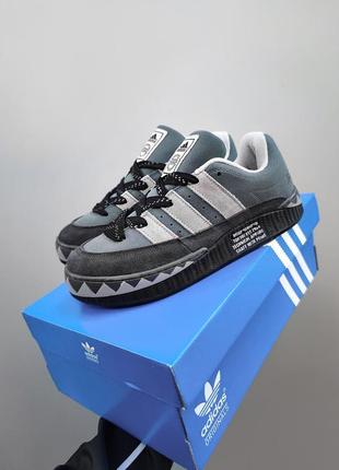 Мужские кроссовки adidas adimatic x neighborhood black grey 41-43-44-45-46