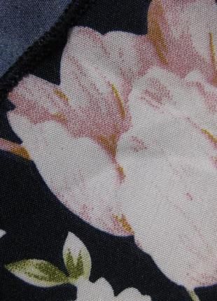 Приталенное платье xl шейн shein большой размер короткое со скошенными краями с цветочным принтом10 фото
