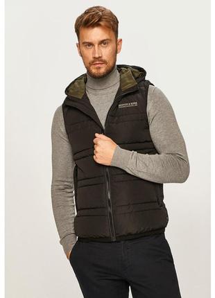 Мужской стеганный теплый жилет жилетка 152113 primaloft scotch& soda оригинал