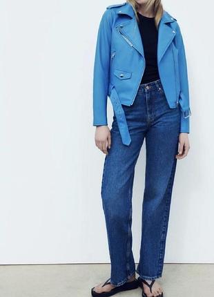 Стильна косуха під шкіру zara