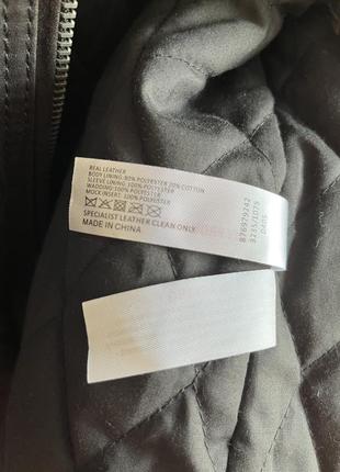 Шкіряна куртка barneys оригінал розмір м7 фото
