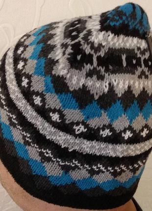 Hoverla шапка бини двухслойная cotton