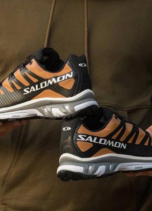 Популярные водонепроницаемые мужские премиум кроссовки в стиле salomon xt-4 advanced саломон качественные удобные4 фото