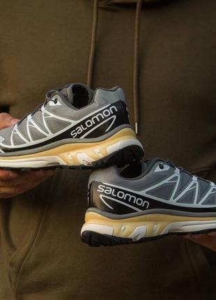 Популярные водонепроницаемые мужские премиум кроссовки в стиле salomon xt-4 advanced саломон качественные удобные3 фото