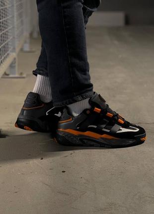 Топ кросівки преміум якості в стилі adidas niteball адідас люксові стильні трендові молодіжні масивні ефектні3 фото