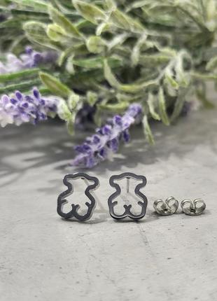 Серёжки мишки