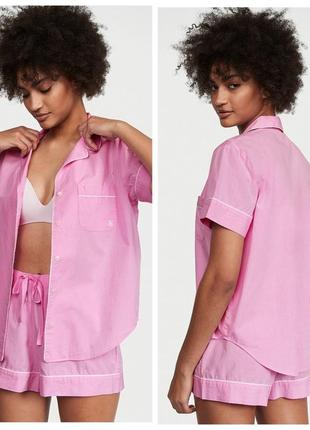 Victoria´s victorias secret виктория сикрет пижама, костюм для сна cotton short pajama set