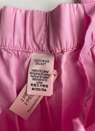 Victoria´s victorias secret виктория сикрет пижама, костюм для сна cotton short pajama set10 фото