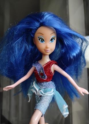 Лялечка вінкс із блакитним волоссям7 фото