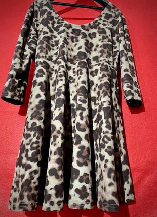 Продам платье izabel london, размер xl, милитари звериный принт8 фото