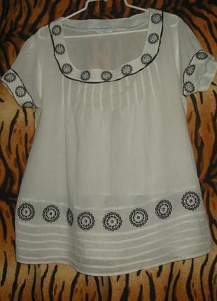 Супер блуза"look"р. 18,100%коттон,індія