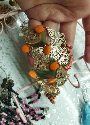 Серьги стильные 4