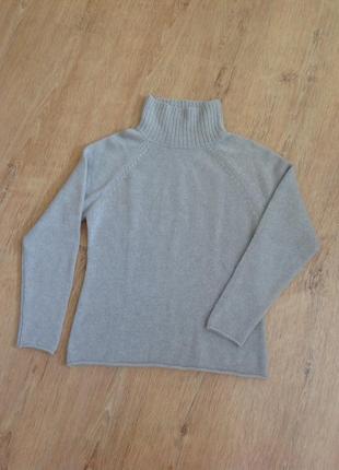 Мягкий теплый базовый свитер  100% кашемир gerts oslo cashmere размер m