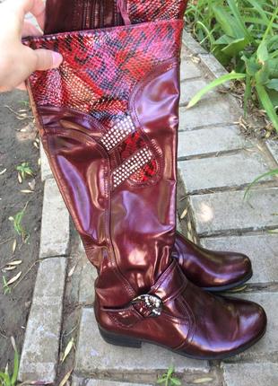 Сапоги р38 для девочки