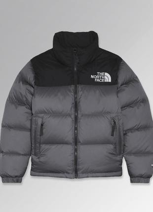 Куртка чоловіча зимова the north face до - 25*с тепла сіра | пуховик чоловічий зимовий tnf преміум якості