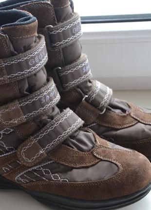 Зимние geox 38р сапоги ботинки оригинал1 фото