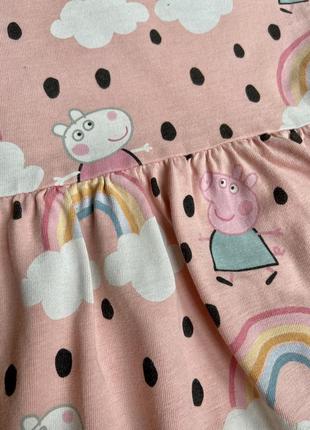 Платье свинка пеппа2 фото