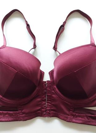 Шикарный атласный бюстгальтер