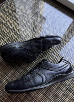 Шкіряні кросівки hugo boss оригінальні чорні8 фото
