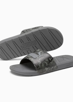 Мужские шлепанцы / тапочки / сланцы puma cool cat 2.0 camo slides новые оригинал из сша