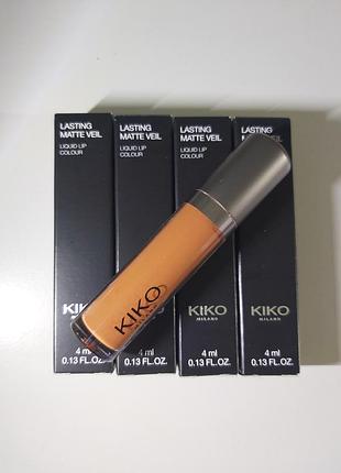 Помада для губ kiko milano lasting matte veil liquid lip colour 14