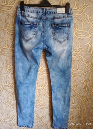 (183) отличные брендовые зауженные джинсы blue monkey германия / размер w:30/l:32