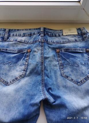 (183) отличные брендовые зауженные джинсы blue monkey германия / размер w:30/l:32