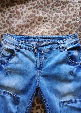 (183) отличные брендовые зауженные джинсы blue monkey германия / размер w:30/l:32