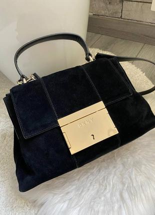 Роскошная сумка dkny оригинал с пыльником