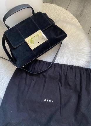 Розкішна сумка dkny оригінал з пильовиком