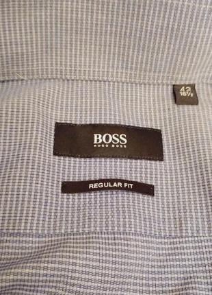 Мужская рубашка hugo boss 44-46 р!2 фото