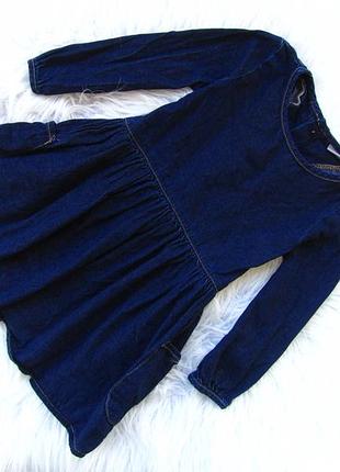 Стильное джинсовое платье next