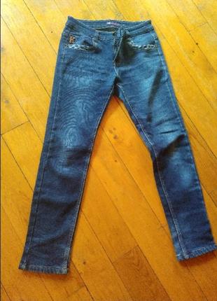 Утеплені джинси1 фото