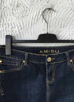 Джинсовая юбка “amisu” ( размер 38)3 фото