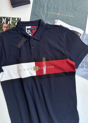 Поло, футболка чоловіча tommy hilfiger  поло, футболка мужская томми хилфигер  оригінал2 фото