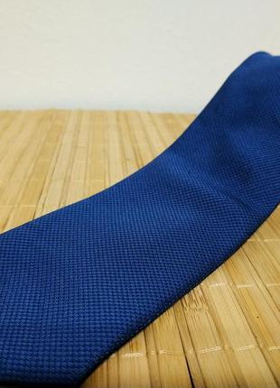 Сост нов галстук узкий тонкий синий zxc1 фото