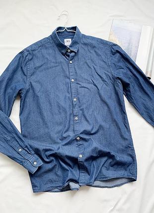 Сорочка, базова, синя, зара, zara