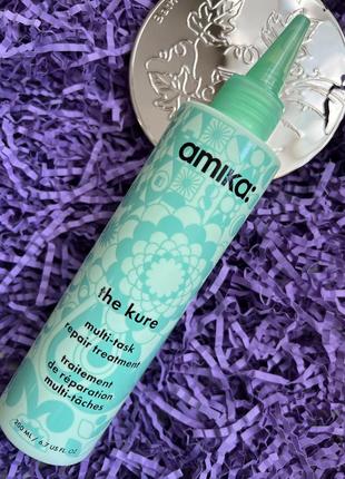 Средство для восстановления поврежденных волос amika the kure multi-task repair...