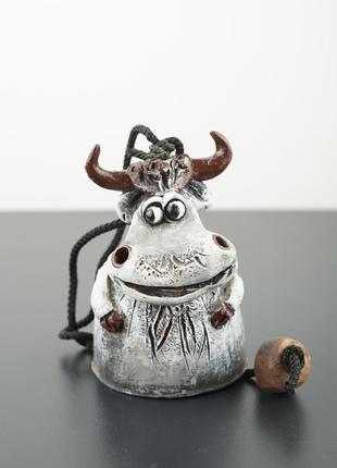 Колокольчик бык сувенир bull bell souvenir1 фото