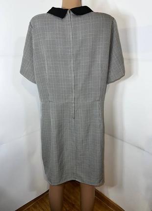 Платье в клетку женское серое george, l (xl) 50-522 фото