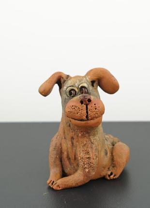 Cобака фигурка керамическая dog figurine ceramic2 фото